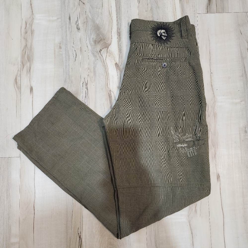 Y2K Hurley Skull pants